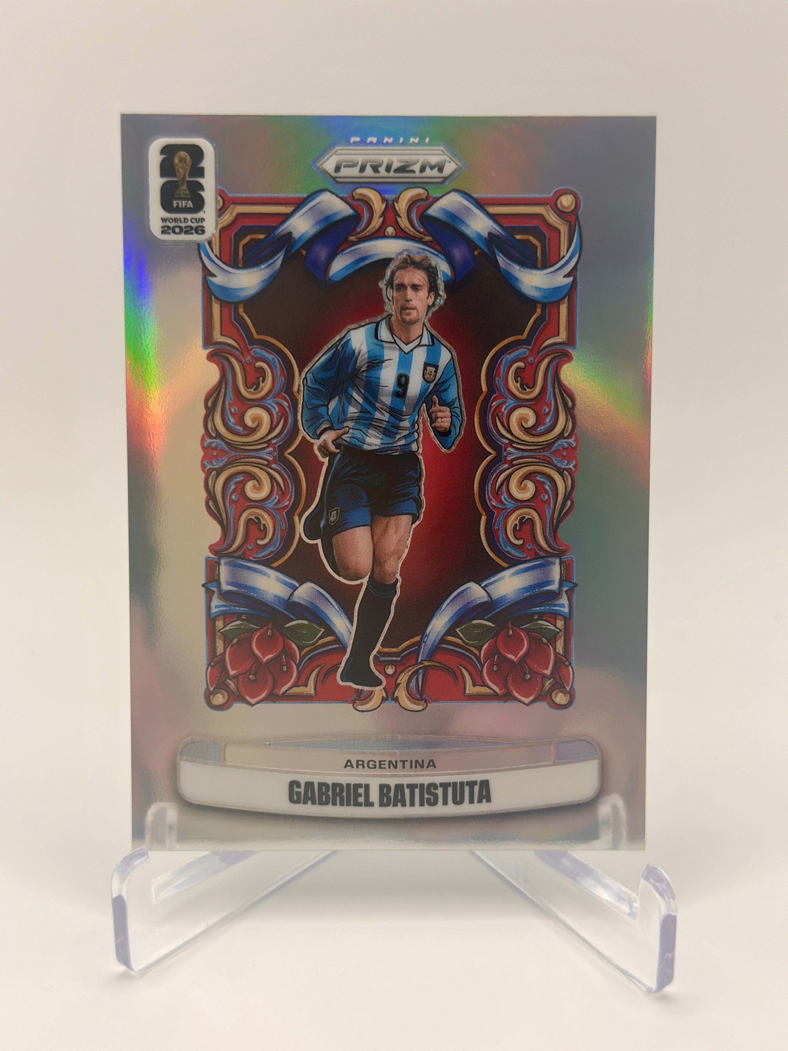 2026 Prizm FIFA World Cup Gabriel Batistuta National Landmarks #28