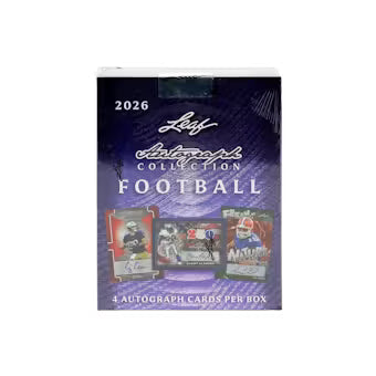 2026 Leaf Autograph Collection Football Hobby Box
