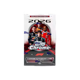2026 Topps Chrome F1 Hobby Box