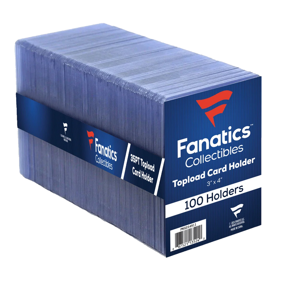 Fanatics 35 Point Toploader 100 Count