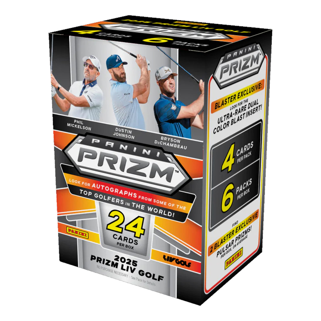 2025 Panini Prizm LIV Golf Blaster Box