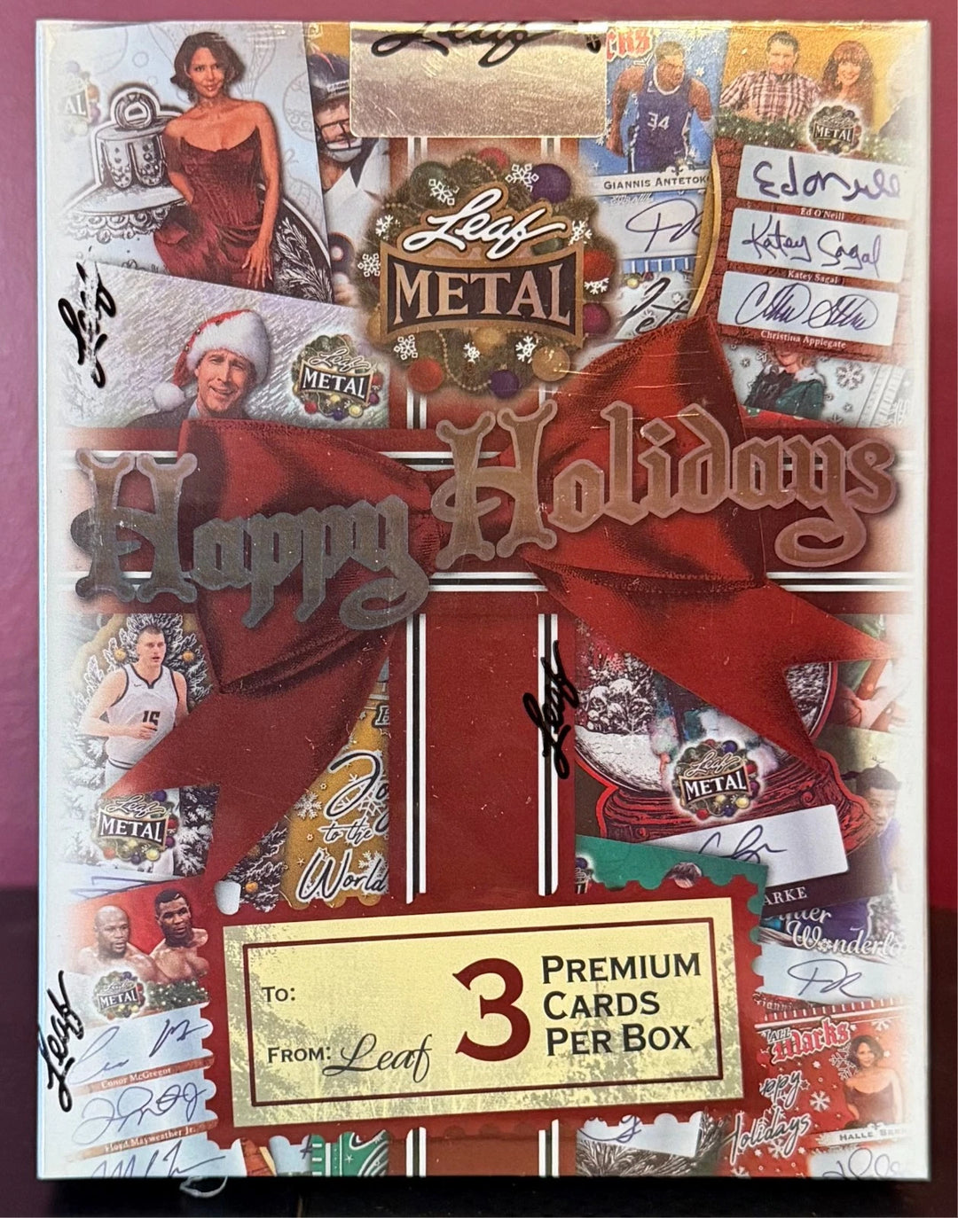 2025 Leaf Metal Happy Holiday Hobby Box