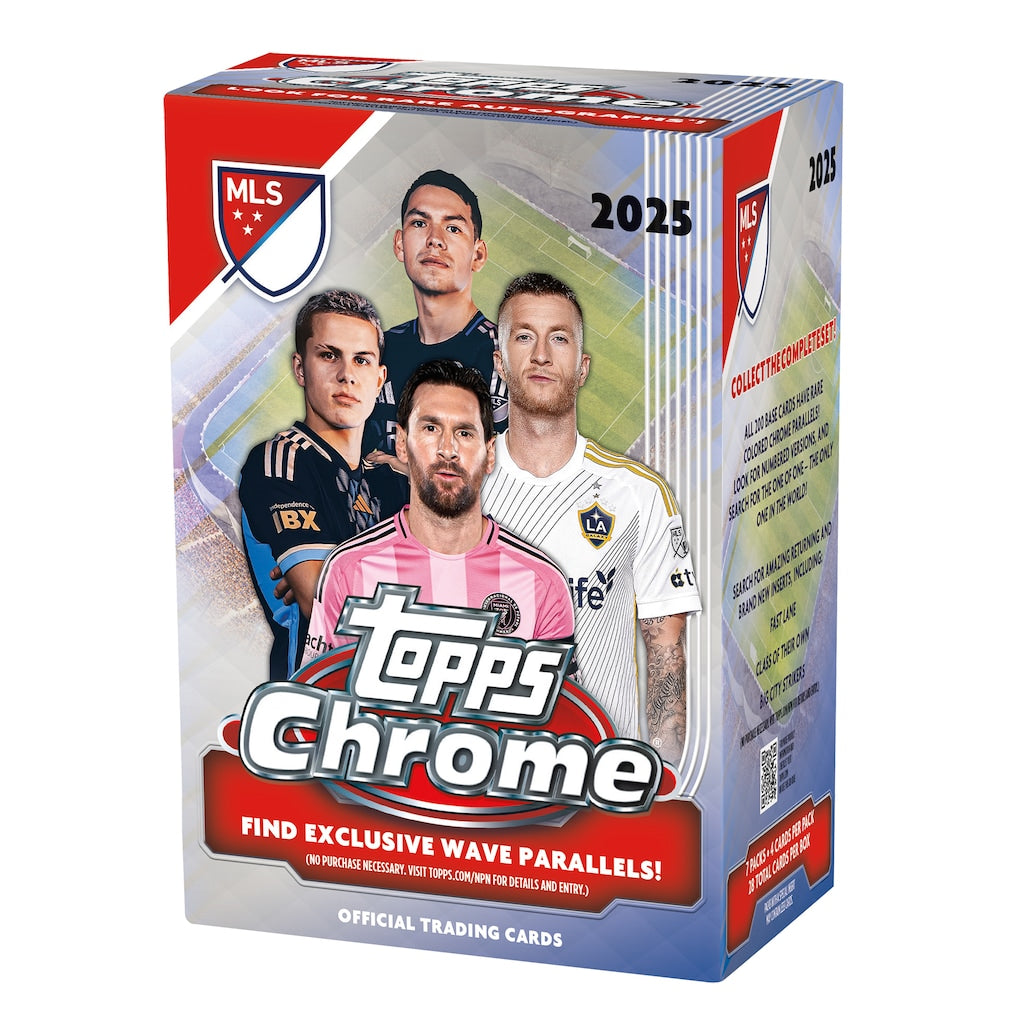 2025 Topps Chrome MLS Blaster Box
