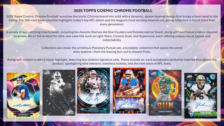 2025 Topps Cosmic Chrome Football Hobby Box
