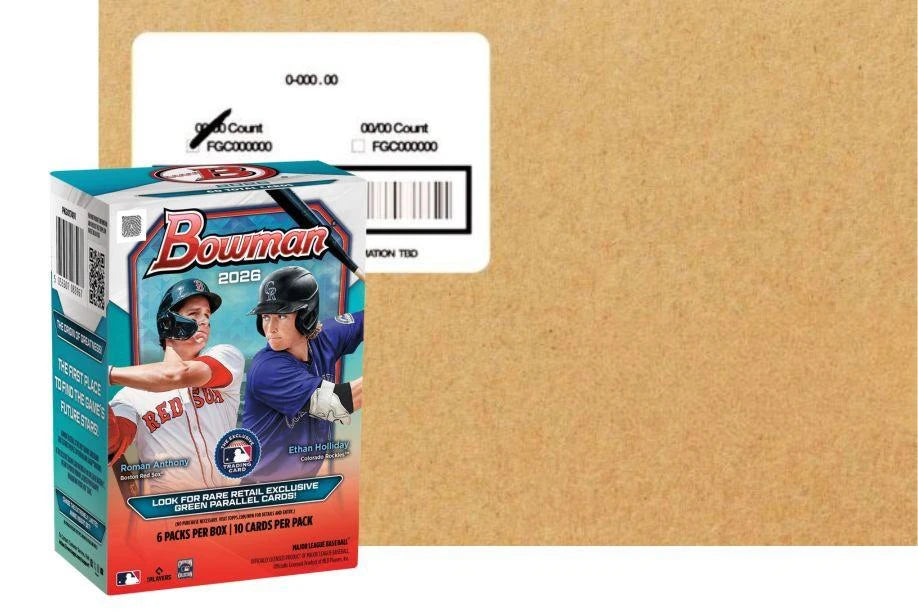2026 Bowman Baseball FULL CASE of Blasters (40 Boxes)- PYT - (Break #2)