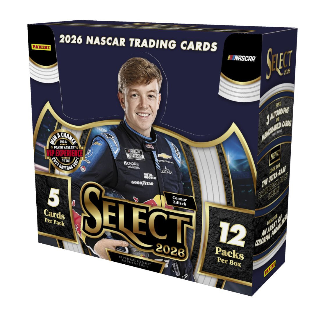 2026 Panini Select NASCAR Racing Hobby Box – Cards in The Land