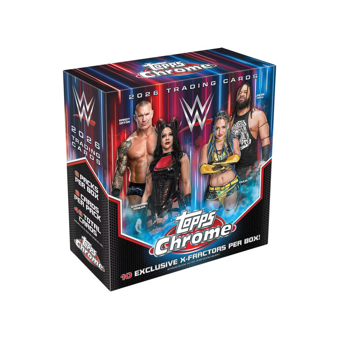 2026 Topps Chrome WWE Mega Box