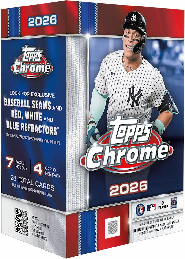 2026 Topps Chrome Baseball Blaster Box