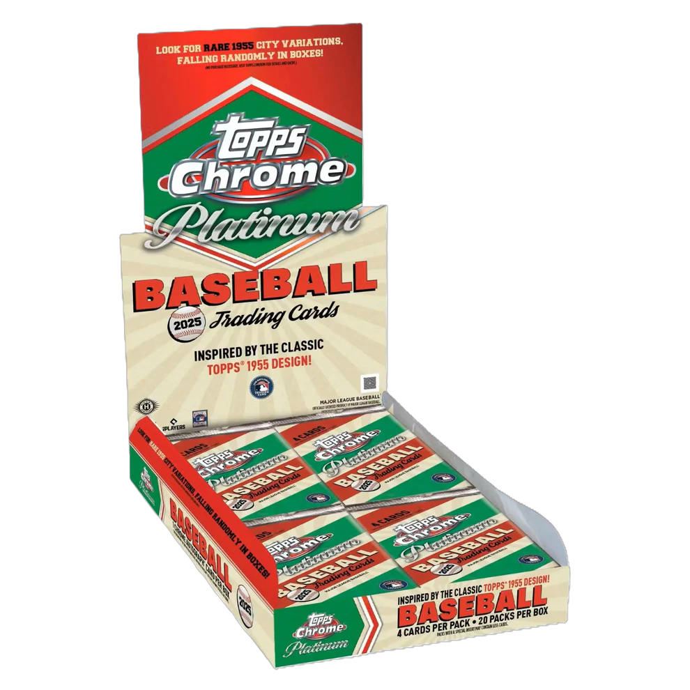 2025 Topps Chrome Platinum Baseball Hobby Box