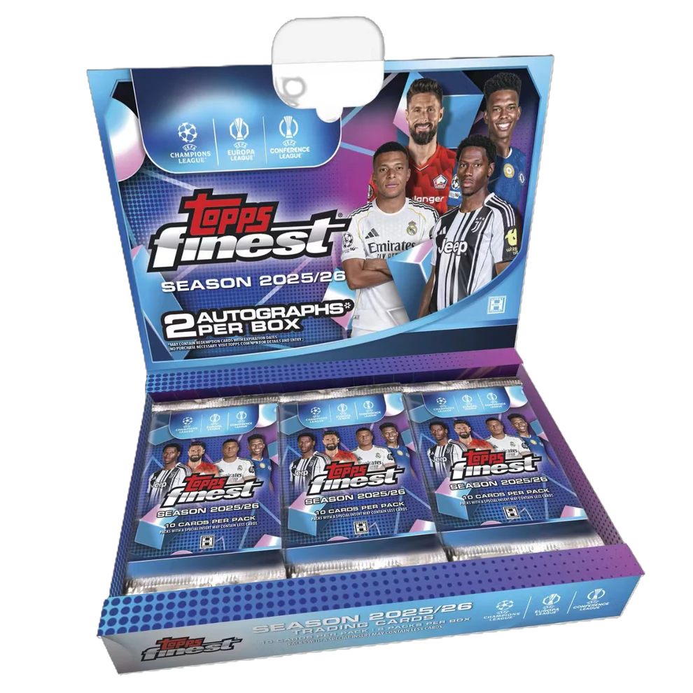 2025-26 Topps Finest UEFA Champions League Hobby Box