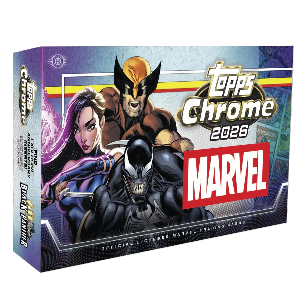 2026 Topps Chrome Marvel Comics Hobby Box