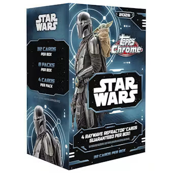 2026 Topps Chrome Star Wars Blaster Box