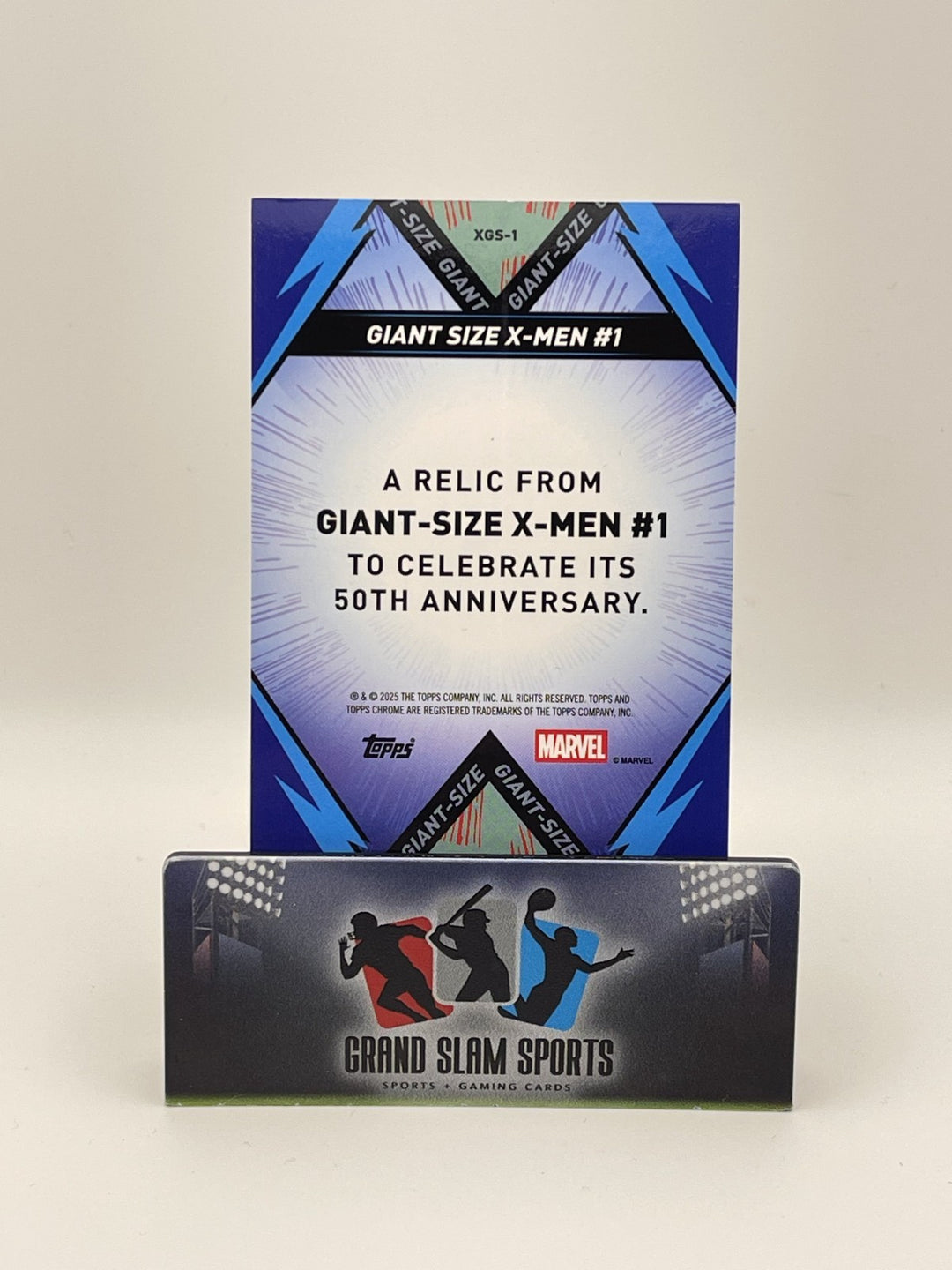 2025 Topps Chrome Marvel Relic #XGS-1 Giant-Size X-Men #1 X-Fractor /50