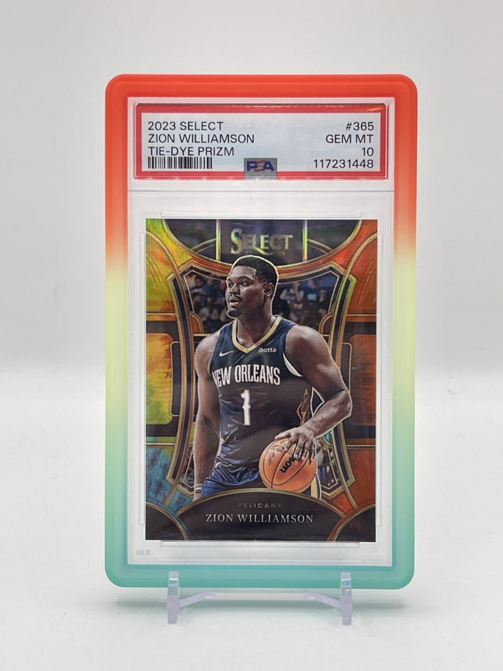 2023 PANINI SELECT TIE-DYE PRIZM #365 ZION WILLIAMSON PSA 10 /25