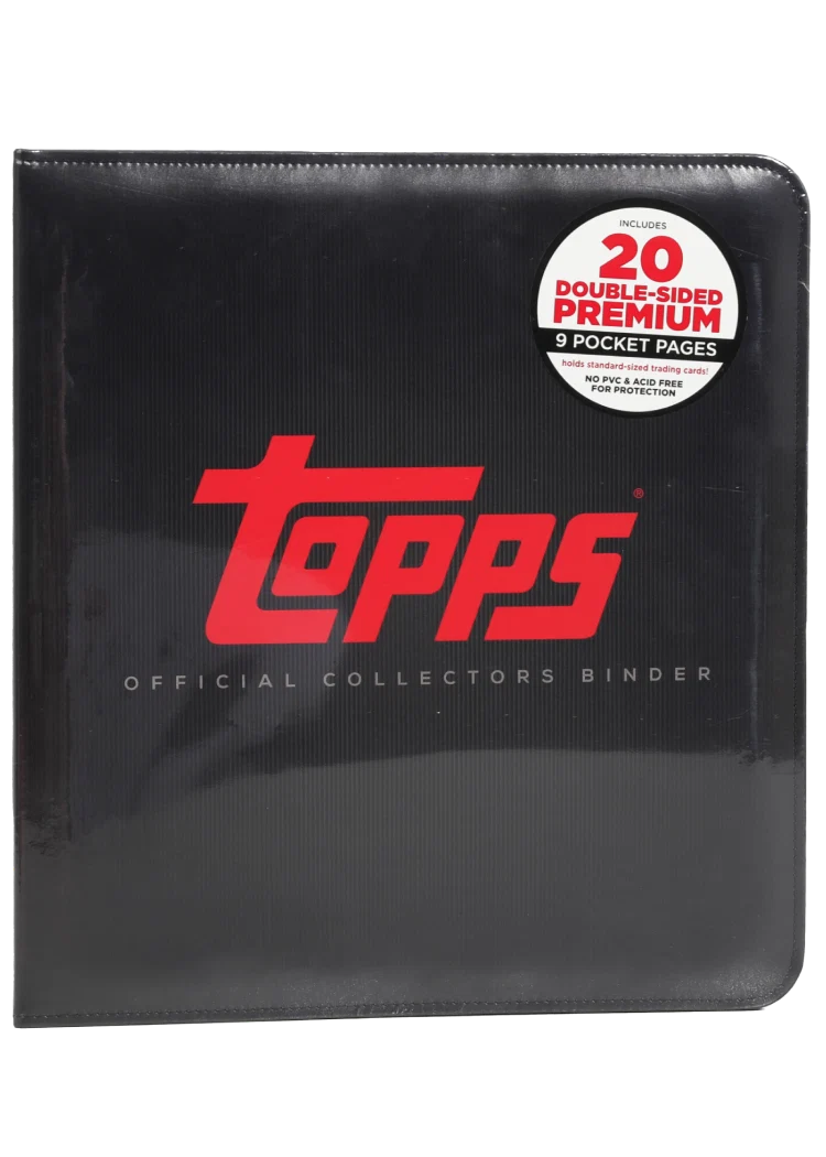 Topps Official Collectors Binder Black w/ Pages