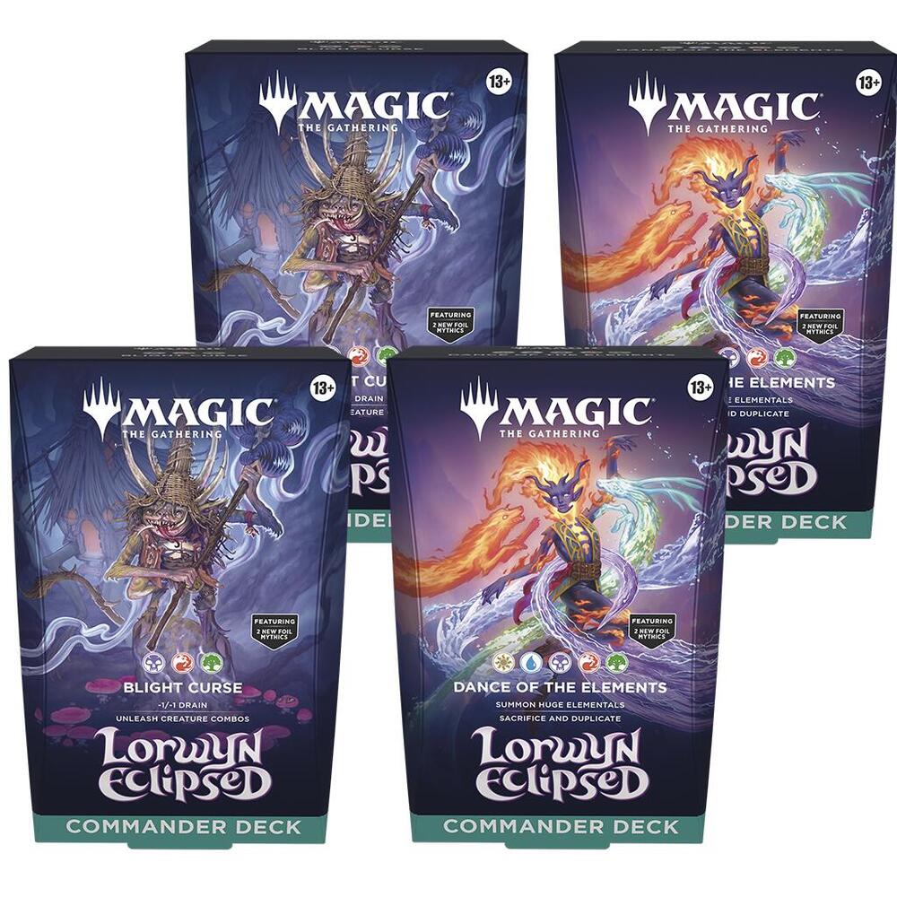 Magic The Gathering Lorwyn Eclipsed Commander Deck