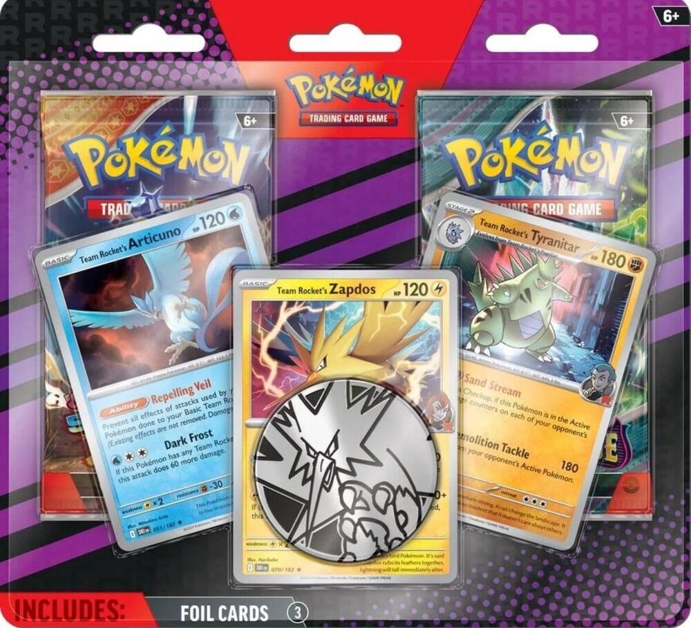Pokemon 2 Pack Blister Pack 3 Promo's