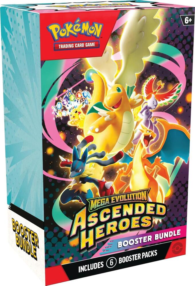 Pokemon Mega Ascended Heroes Booster Bundle