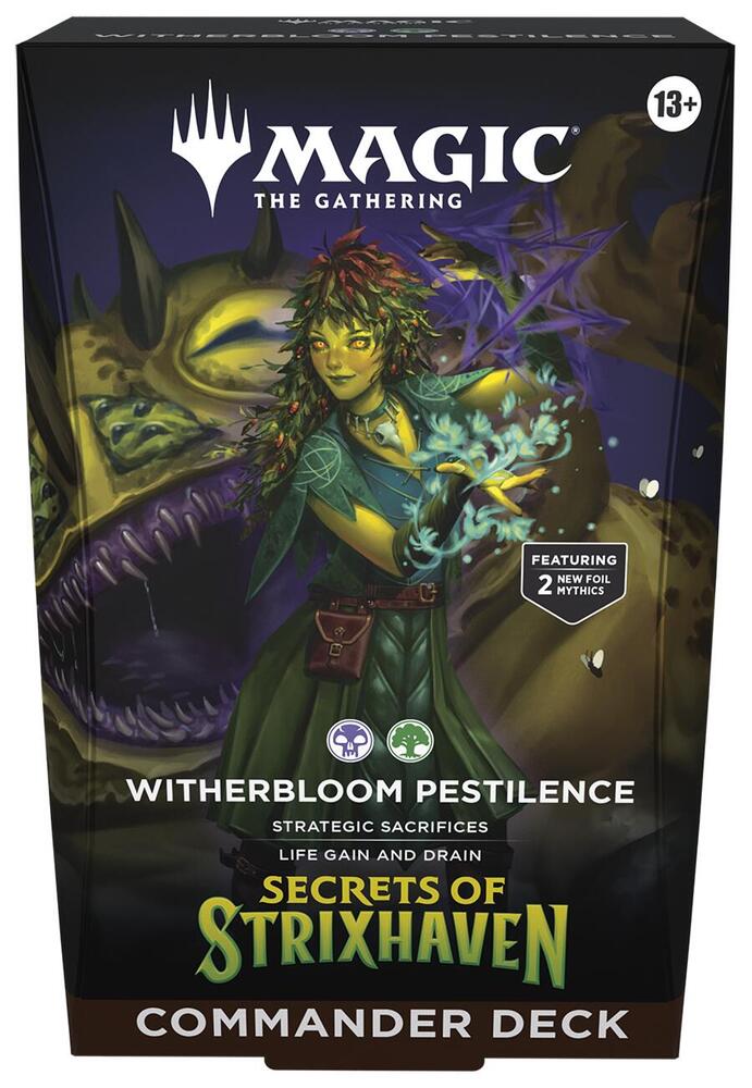 Magic the Gathering Secrets of Strixhaven Commander Deck (1 Deck)