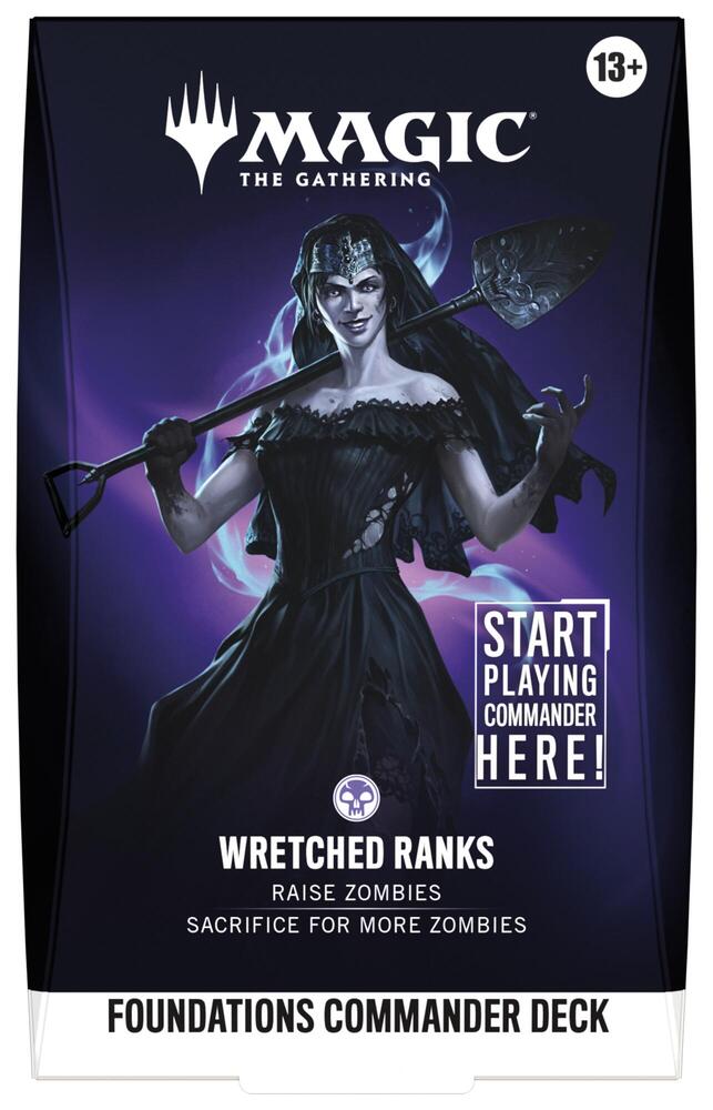 Magic Foundations Commander Deck Wretched Ranks