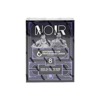 2025-26 Panini Noir Basketball Hobby Box