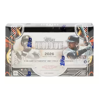 2026 Topps Tribute Hobby Box