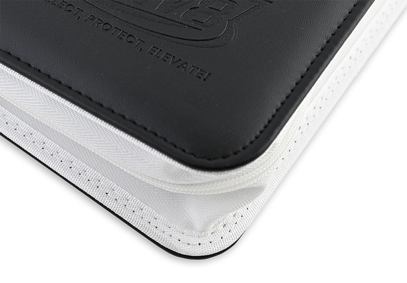 ELEV8 9 Pocket Toploader Binder Black/White (Copy)