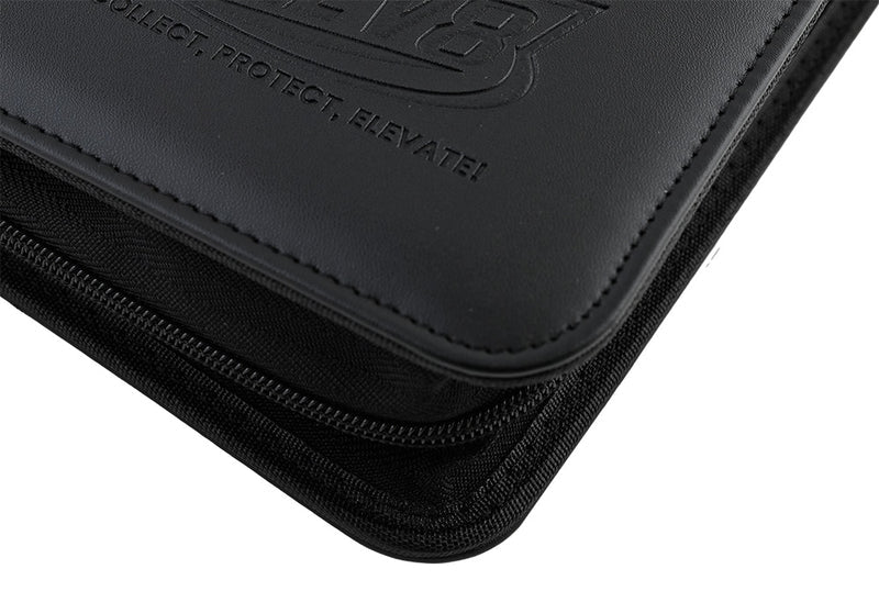 ELEV8 9 Pocket Toploader Binder Black