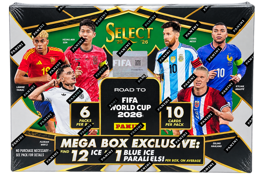 2025-26 Panini Select Road to World Cup Hobby Mega Box