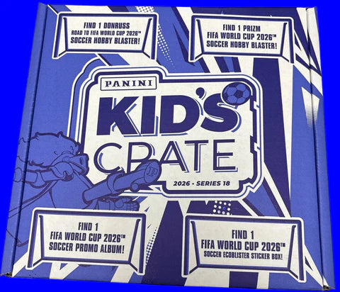 2026 Panini Kid's Crate Series 18 World Cup Edition Box