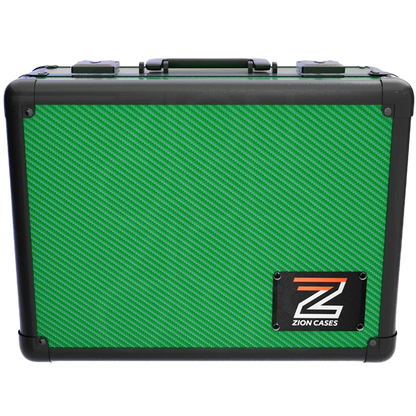 Zion Slab Case XL 4 Row Carbon Fiber Green
