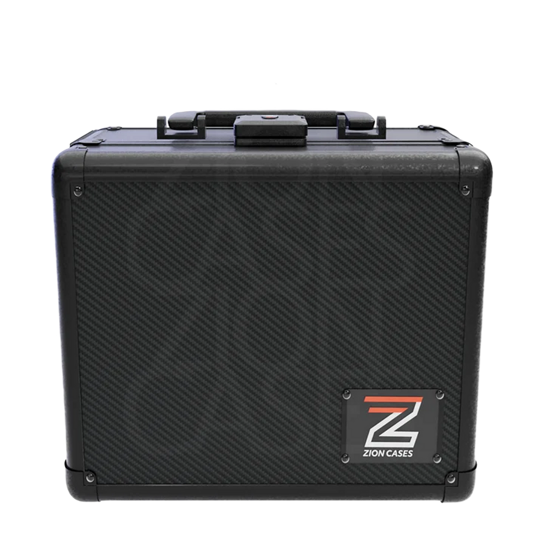 Zion Slab Case 2 Row Carbon Fiber Black
