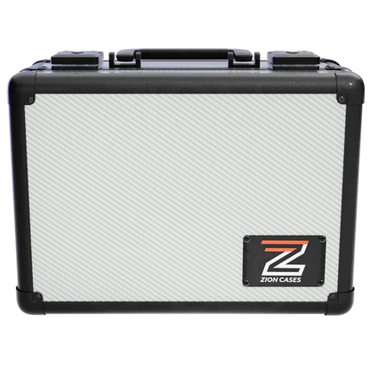 Zion Slab Case X 3 Row Carbon Fiber White