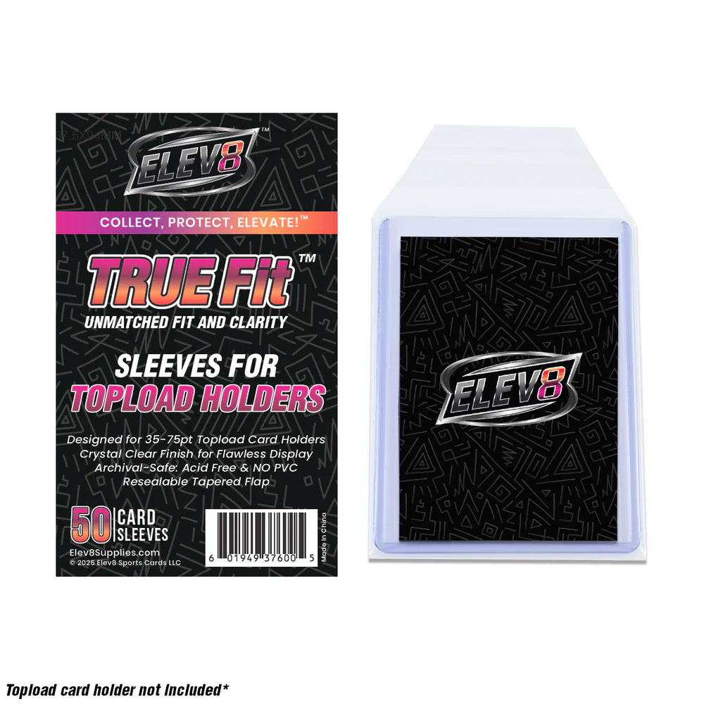 ELEV8 True Fit Toploader Sleeves