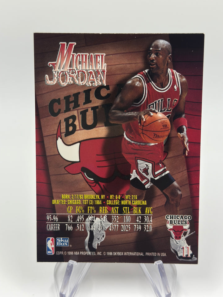 1996-97 Skybox Z Force - Michael Jordan #11 Chicago Bulls