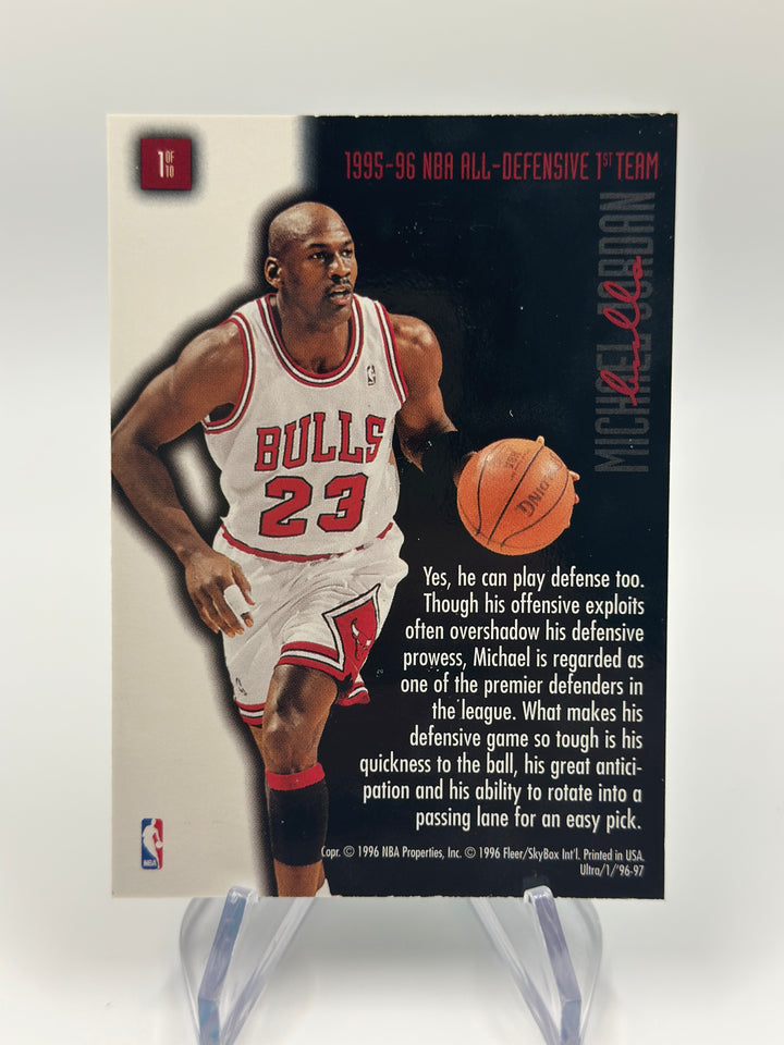 96-97 Fleer Ultra Michael Jordan Full Court Trap #1