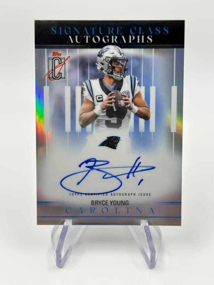 2025 Topps Signature Class Bryce Young Auto #SCL-BY