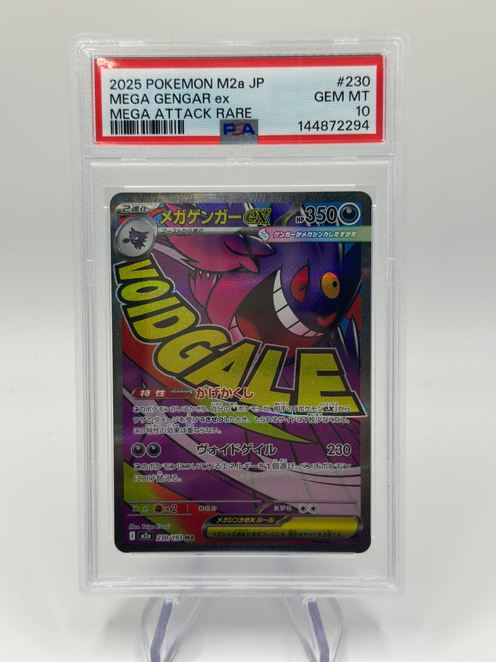 Pokémon Mega Gengar EX Japanese #230 PSA 10