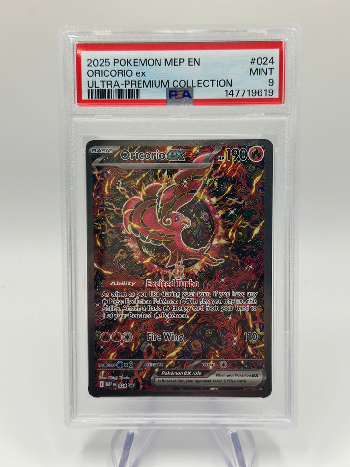 Pokémon Oricorio EX UPC #024 PSA 9