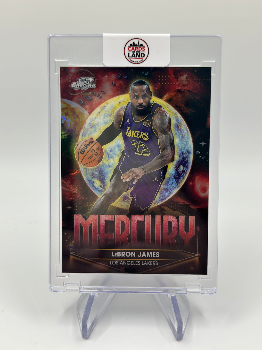 2026 Topps Chrome Cosmic Lebron James Mercury #PPM-2