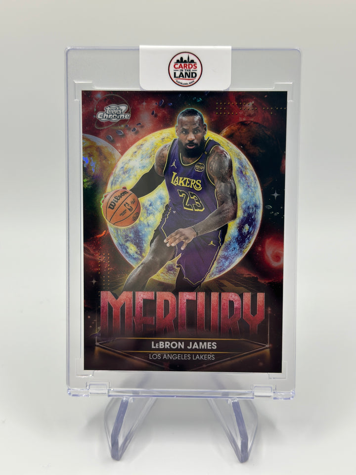 2026 Topps Chrome Cosmic Lebron James Mercury #PPM-2