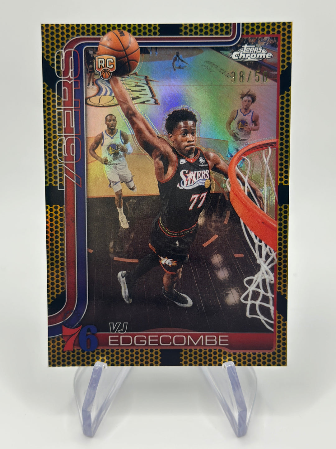 2026 Topps Chrome Update VJ Edgecombe #153 /50
