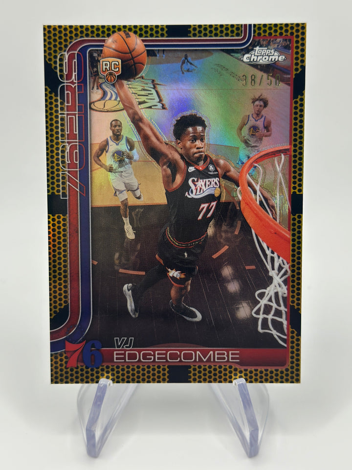 2026 Topps Chrome Update VJ Edgecombe #153 /50