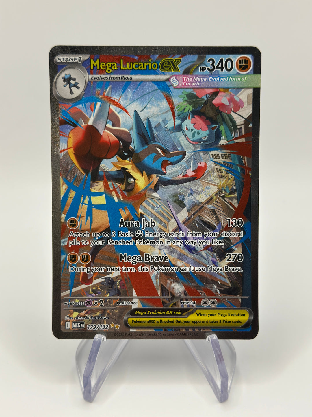 Pokémon Mega Lucario EX 179/132