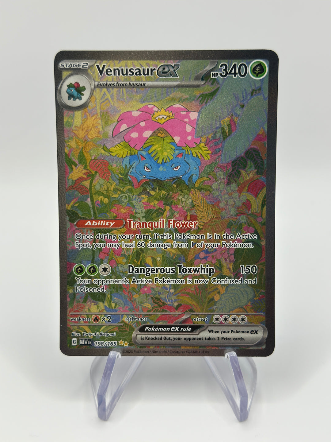 Pokémon Venusaur EX 198/165