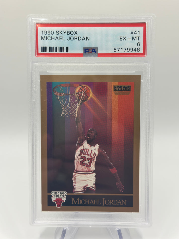 1990 Skybox Michael Jordan #41 PSA 6