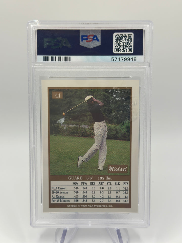 1990 Skybox Michael Jordan #41 PSA 6