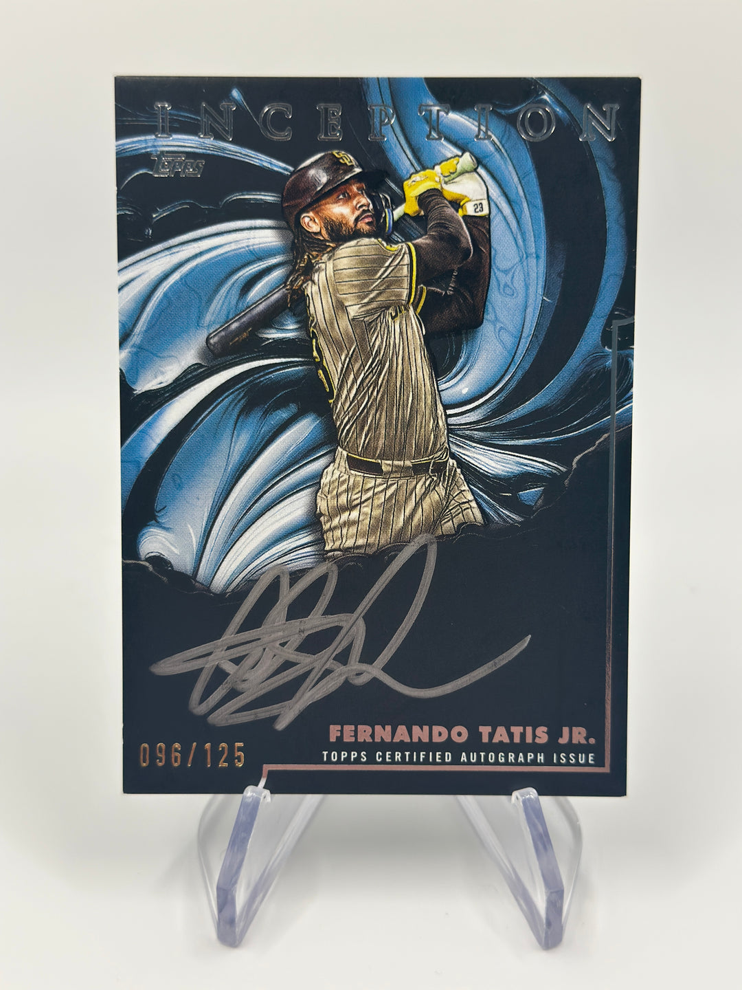 2025 Inception Fernando Tatis Jr. Silver Ink Auto /125