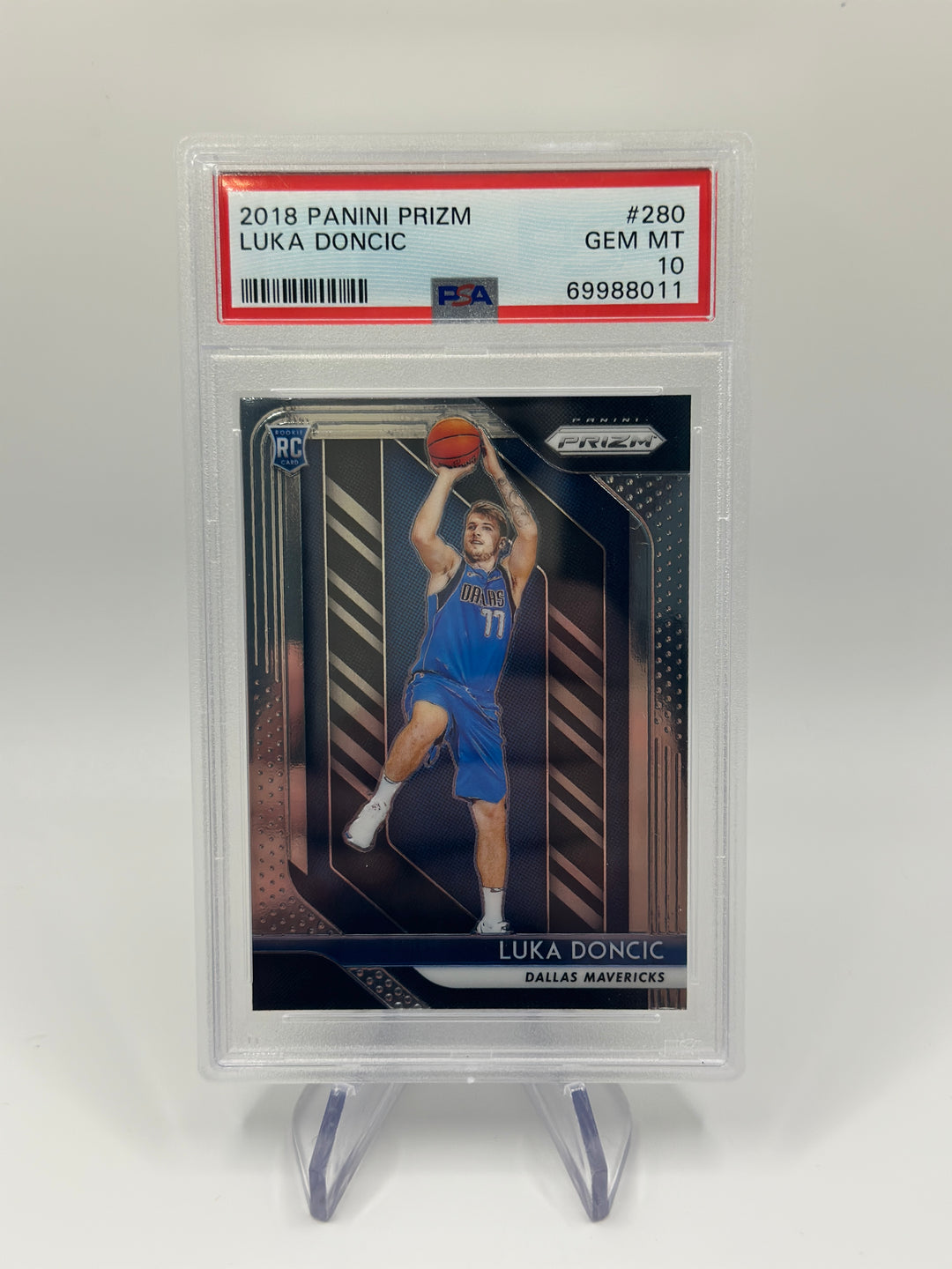 2018 Prizm Luka Doncic #280 PSA 10
