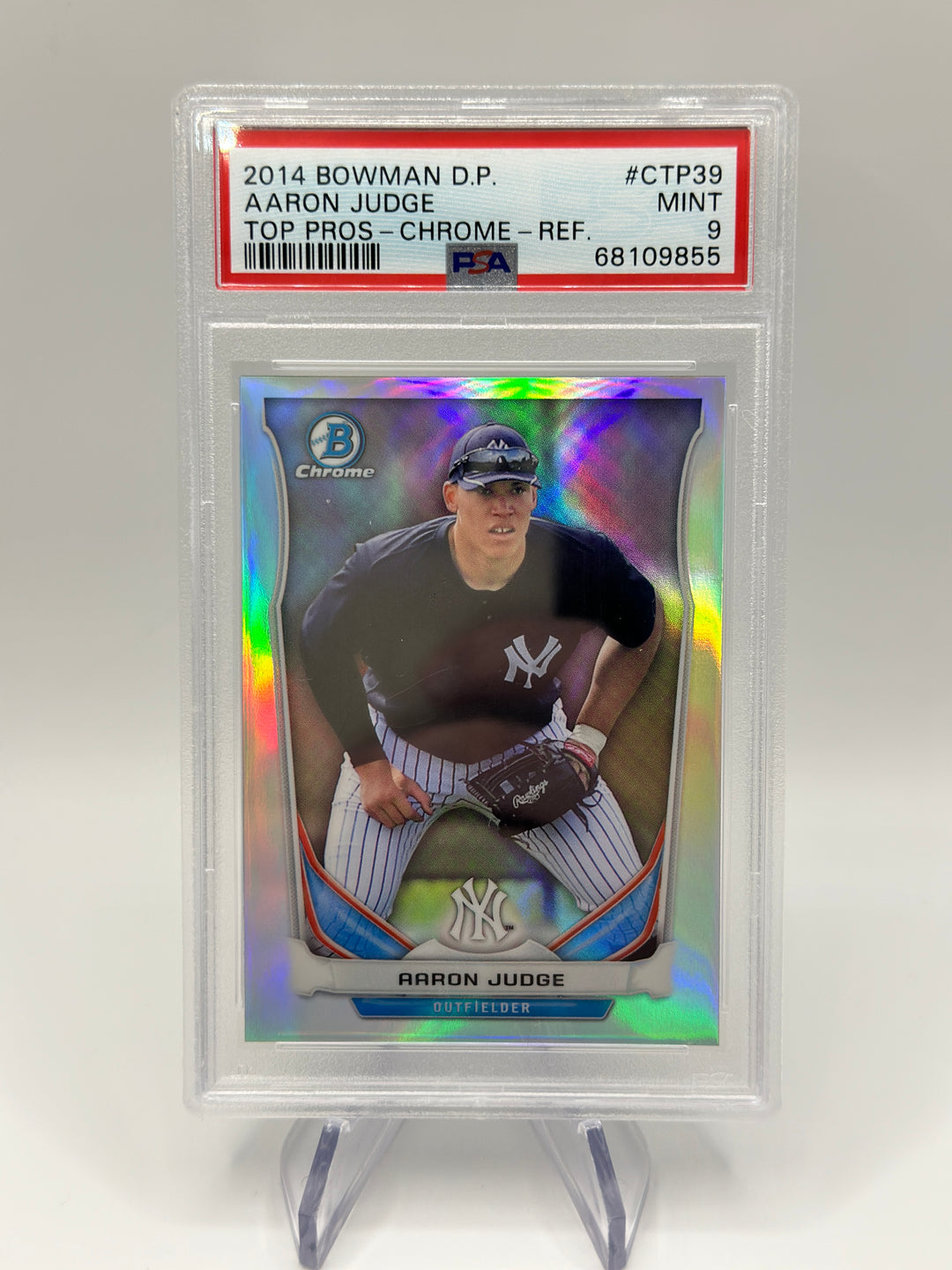 2014 Bowman Aaron Judge Refractor #CTP39 PSA 9